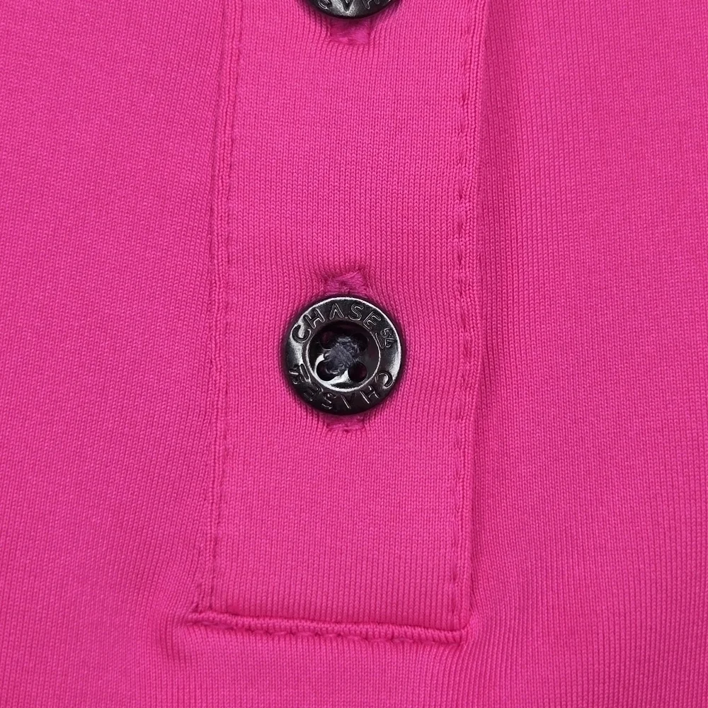 CHASE 54 Women's Golf Performance Quarter Button Down Shirt Pink Size Medium